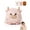 Pink, variant on Emotional Support Highland Cow Plush, Soft Stuffed Animal, Fluffy Mini Cattle Toy, Cute Snuggle Companion, Portable Comfort Gift for Girls, Women, Farm Decor, Bedroom Birthday Party