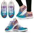 thumbnail image 1 of Zapatillas planas cómodas con estampado de la bandera del Congo para primavera y verano, zapatillas azules para mujer, calzado informal, zapatillas para mujer, 1 of 6
