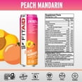 thumbnail image 3 of FITAID ENERGY, 200mg Natural Caffeine, Keto, Peach Mandarin, Optimum Performance Formula: BCAAs, Quercetin, Electrolytes, Omega-3s, 15 calories, Paleo, Vegan & Gluten-Free, 12-oz (Pack of 24), 3 of 8