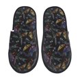 thumbnail image 1 of Fotbe Lavender Flowers Pantuflas Peludas para Mujer con Estampado, Zapatillas de Peluche, Zapatos de Invierno para Casa, Uso Interior y Exterior-Medium, 1 of 8