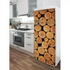 ADZif Domo Little Logs Wall Mural