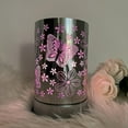 thumbnail image 1 of 7" Touch lamp/Essential Oil Burner/Fragrance Wax Melts Warmer/Purple Butterfly Table Decor, 1 of 2