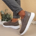 thumbnail image 6 of Caywon Men Slip On Sneakers Mesh Breathable Walking, Flat Casual Mens Shoes Comfortable, Lightweight Outdoor Travel Loafers, Zapatos Hombre, 6 of 8