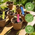 thumbnail image 5 of 50-Pack 4.7Inch Vibrant Yellow Waterproof Reusable Plant Labels, Durable Write-On Garden Tags With Smooth Surface For Marking Herbs, Vegetables, Flowers In Outdoor, 5 of 6