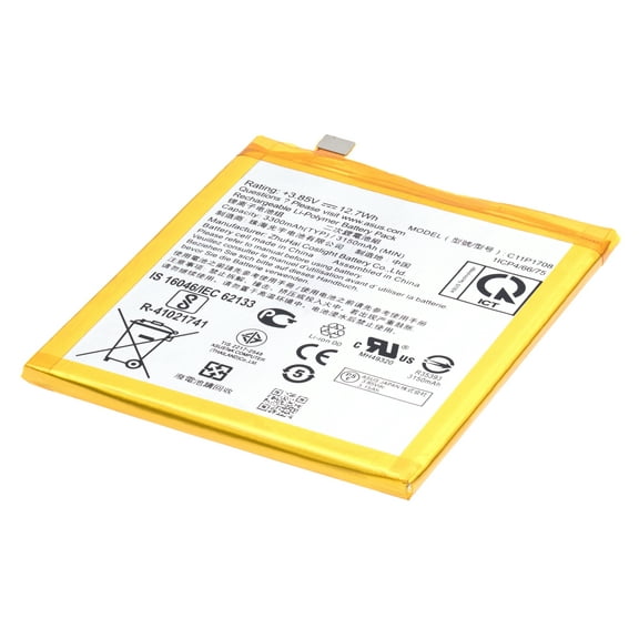 Replacement Replacement Battery Compatible For Asus ZenFone 5 / 5z (ZE620KL / ZE554KL / Z01KD / ZS620KL) (C11P1708)