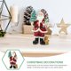 thumbnail image 2 of ColoMX Resin Santa Claus Statue Regalo de Navidad Fiesta de Navidad Artesanía de resina Santa Claus Figura, 2 of 7