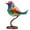 1PC, variant on 2023 New Stained Glass Birds On Branch Desktop Ornaments, Acrylic Flat Double Sided Colorful Birds Tabletop Decorations, Multicolor Hummingbird Craft Statue Bird Figurines Sculpture for Home Decor.