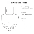 thumbnail image 2 of 2-4 galones de bolsas de basura de mano, 60 pequeñas bolsas de basura de mano gruesas para la oficina, la cocina, los contenedores de basura del dormitorio, bolsas sólidas de basura (Negro), 2 of 5