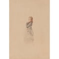 thumbnail image 2 of Marie Bracquemond 18x24 Gold Ornate Framed and Double Matted Museum Art Print Titled - Portrait of His Sister (1845-1916), 2 of 4