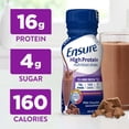 thumbnail image 4 of Ensure High Protein Nutrition Shake, Milk Chocolate, 8 fl oz, 24 Count, 4 of 17