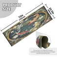 thumbnail image 2 of BZSMCE Runner Rug Classical Design Koi Elegance Style Modern Pattern 72x23.5in Indoor Washable Rug, 2 of 7