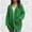 Green, variant on Itsame Loose Sweater for Womens Long Sleeve Cardigan Sweaters V-Neck New Casual Relaxed Sweatertop Black Size 2XL