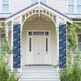 thumbnail image 3 of A Pair Of Decorative Banners 70.9×11.8in Can Be Reused And Easily Installed For Indoor Or Outdoor Or Anywhere Steelblue Marble_3, 3 of 7