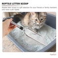 thumbnail image 3 of OUNONA Hamster Bedding Scooper Pet Owners Stainless Steel Silver 1Pcs, 3 of 8