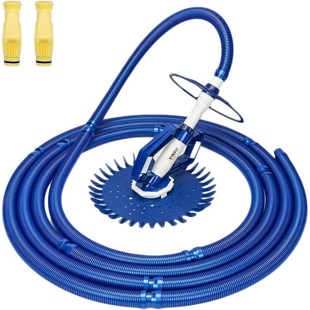 VINGLI Pool Vacuum Above Ground Indoor Outdoor Automatic Swimming Pool