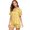 Orange, variant on KLHDSF Womens 2 Piece Pajama Set Short Sleeve Top and Shorts Casual Summer Floral Loungewear Green L