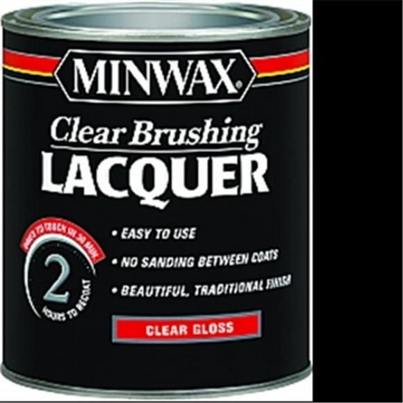 Minwax 155000000 Clear Lacquer, Quart, Gloss, 32 Fl Oz
