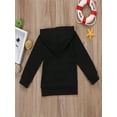 thumbnail image 3 of Gureui Toddler Baby Long Sleeve Letter Print Hood Pullover Fashion Clothes, 3 of 3