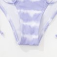 thumbnail image 5 of Babysbule Swimsuits for Women Ladies Women's Sexy Bathing Suit 2 Piece Tie-dyed Bikini Bottoms Swimsuits For Women, 5 of 7