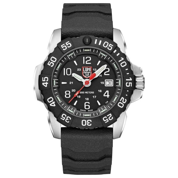 Luminox Navy Seal RSC Rubber Strap Black Dial Quartz Diver's XS.3251.CB 200M Men's Watch