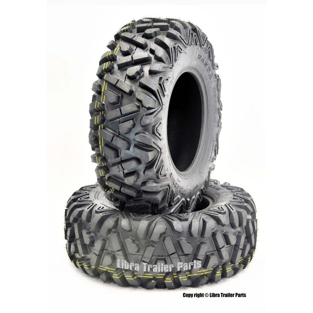 2 New Radial WANDA ATV/UTV Tires 25x8R12 6PR P350 10177