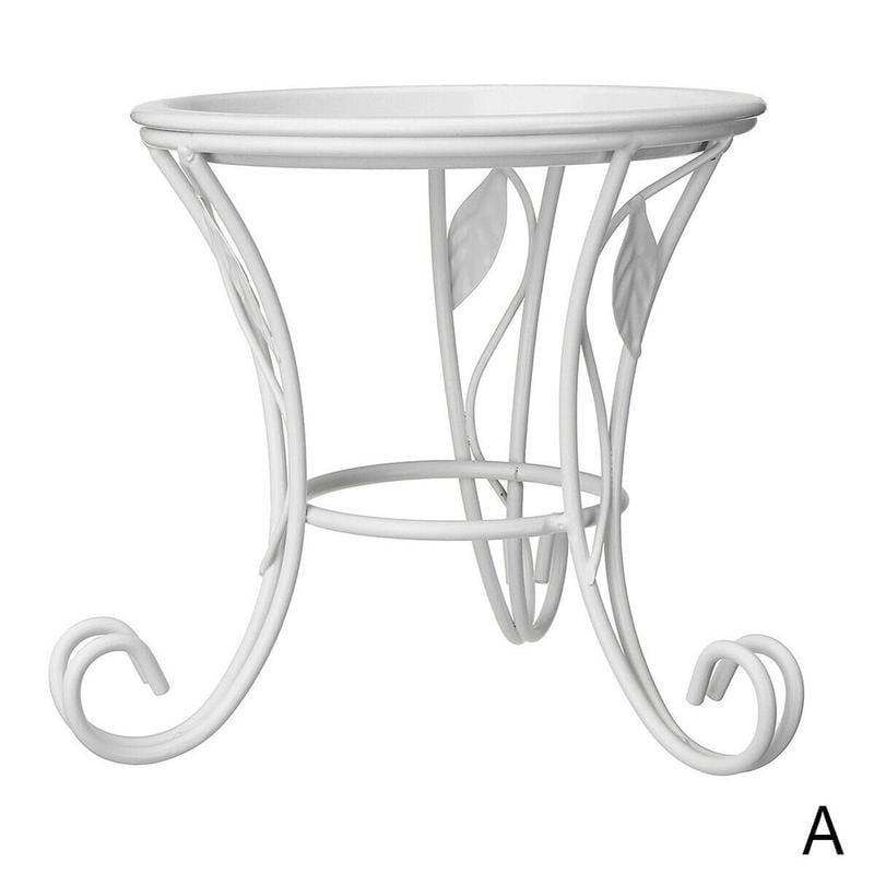 Metal Outdoor Indoor Flower Pot Plant Stand Garden Decor Rack Patio