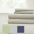 thumbnail image 2 of Simply Soft Geometric Patterned 4 Piece Bed Sheet Set, 2 of 2