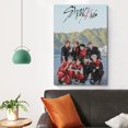 thumbnail image 3 of Stray Kids Poster Skz Poster Kpop Poster Stray Kids All Group Members Canvas Art Poster Bedroom Gym Decorative Gift Wall Art Hanging Decor for Modern Family Corridor Posters, 3 of 6