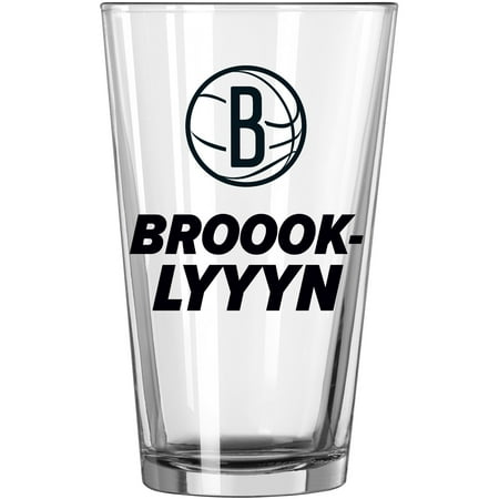 

Brooklyn Nets 16oz. Team Slogan Pint Glass