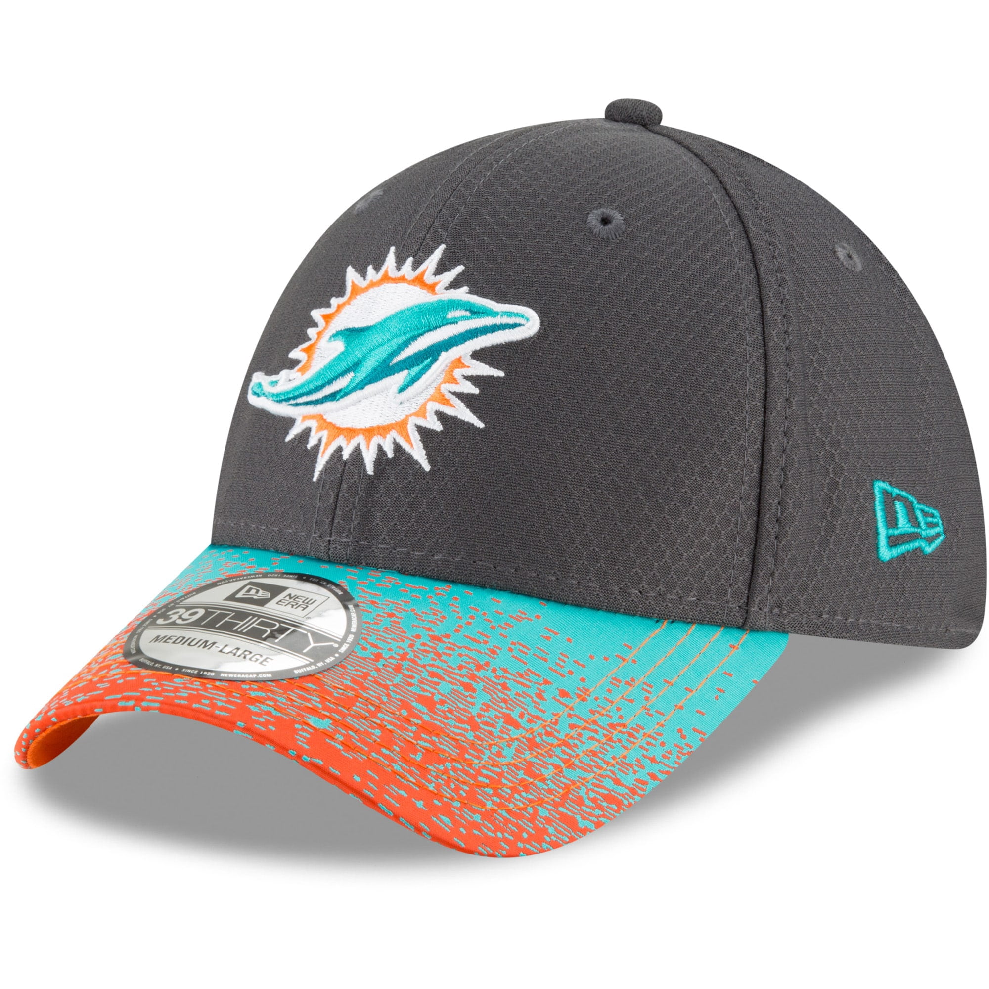 Miami Dolphins New Era Visor Blur 