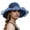 Navy, variant on Fgnfyis Elegant Women's Summer Beret Sun Hat with Wide Brim for and Breathable Comfort Black M