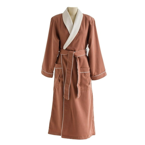Brushed Microfiber Robe Lined in Terry | Style: DSM4000