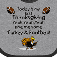 thumbnail image 4 of Inktastic First Thanksgiving Boys or Girls Baby Bib, 4 of 4