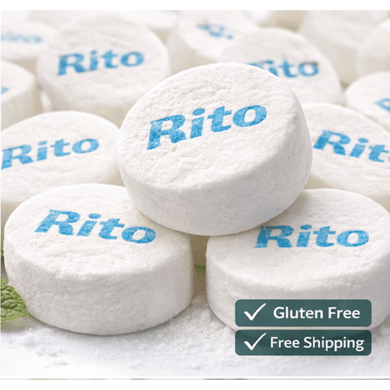 Rito Canada Mints White Peppermint, 2 Pounds No Known Allergens