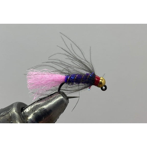 Tungsten Beadhead Jig - Blowtorch - Purple - Nymph