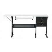 sd studio designs eclipse hobby sewing center in black/white 13362