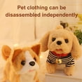 thumbnail image 2 of Duixinghas Electronic Plush Toy Puppy Walking Barking Tail Gift Battery Operated Interactive Dog for Kids, 2 of 8