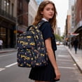 thumbnail image 4 of KUIFORTI Navy Truck Kids Bookbag Lightweight School Backpack with Adjustable Padded Straps for Elementary Boys Daily Use School Supplies, 4 of 7
