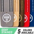 thumbnail image 7 of GoSports Hook21 Ring Swing Game - Indoor or Outdoor Ring Toss Game with Foldable Arm - Gray, 7 of 7