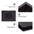 thumbnail image 4 of WHAMVOX 2 Sets Nursery Pots Plastic Flower Pot Multipurpose Planting Pots 23X17CM Black, 4 of 7