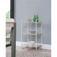 thumbnail image 1 of Inroom Furniture Designs BK1730 Bakers Rack - White, 32 x 19 x 13 in., 1 of 1