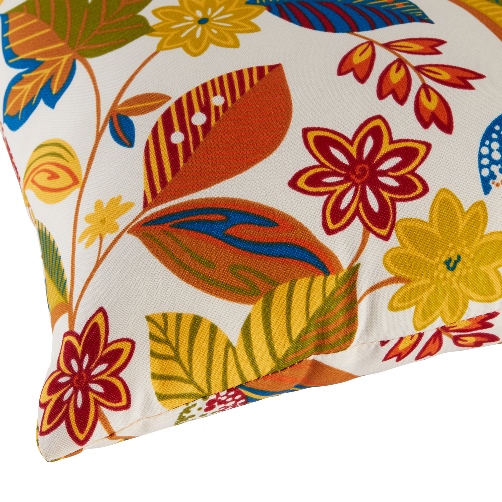 Greendale Home Fashions 17'' x 17'' Reversible Outdoor Throw Pillow, Set of 2, Esprit Floral