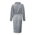 thumbnail image 5 of XINXIAOO Womens Robes Warm Winter Robe Zip Up Long Bath Robes Female Bodysuit Juniors Earth Jumpsuit Womens Sweetheart Neckline Tops Striped Jumpsuit Deer Plaid Pajamas Glitter Romper Women Womens, 5 of 7