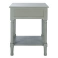 thumbnail image 7 of SAFAVIEH Haines Solid Rustic 1 Drawer Accent Table, Distressed Grey, 7 of 7