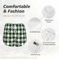 thumbnail image 6 of Haiem Green White Christmas Tree Lumberjack Plaid Women's 2 in 1 Running Shorts - Lightweight Athletic Workout Gym Yoga Breathable Sports Shorts Liner with Phone Pockets-XX-Large, 6 of 9