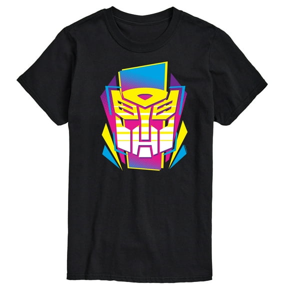 Transformers - Halftone Icon Autobot - Adult Short Sleeve Tee