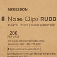thumbnail image 3 of McKesson Nose Clips for Spirometry Testing - Disposable, Plastic, Rubber, 200 Count, 1 Pack, 3 of 5