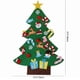 thumbnail image 3 of Decoraciones navideñas, adornos navideños, regalos navideños Árbol de Navidad DIY Árboles de fieltro DIY, 3 of 5