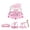 Pink, variant on Portable Baby Walker for 6-18 Months | One-Touch Foldable Design with Non-Slip Wheels, 9-Stage Height Adjustment, Black