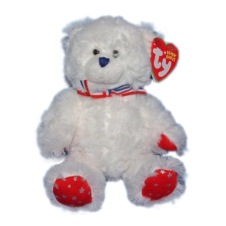 Ty Beanie Baby: Uncle Sam the Bear - Blue Nose | Stuffed Animal | MWMT price history on PriceWatchPro